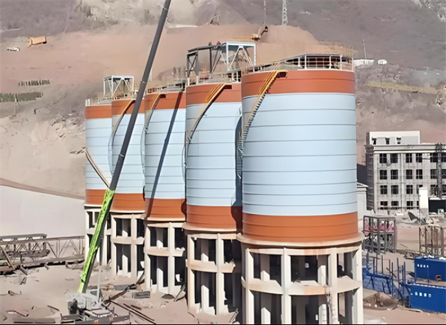 濮阳高架钢板仓